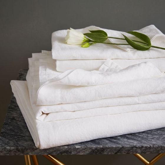 Pure Flax Linen flat sheet