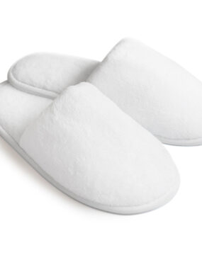 <span>Lux Velour Slippers - Closed Toe</span>