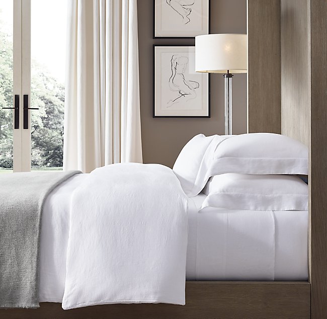 Pure Flax Linen Bed Linen by Avilene