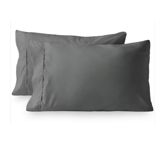 500TC Bamboo Cotton plain pillowcases
