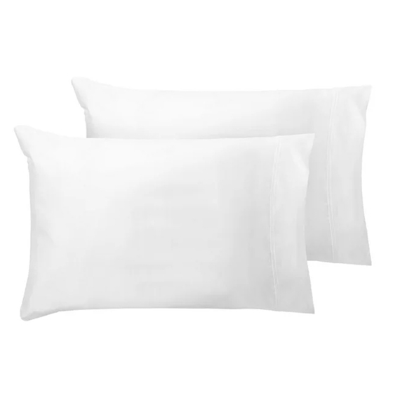 500TC Bamboo Cotton Sateen in White