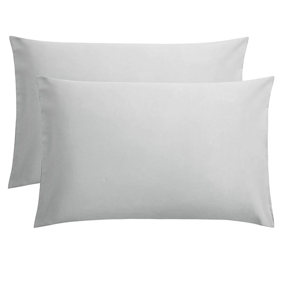 500TC Bamboo Cotton Sateen in Silver