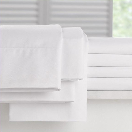 500TC Bamboo Cotton plain pillowcases