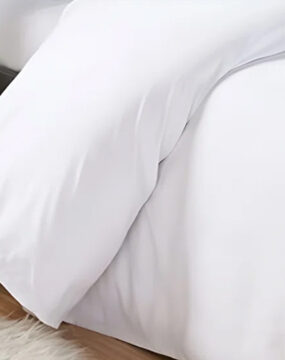 1000TC cotton plain duvet cover