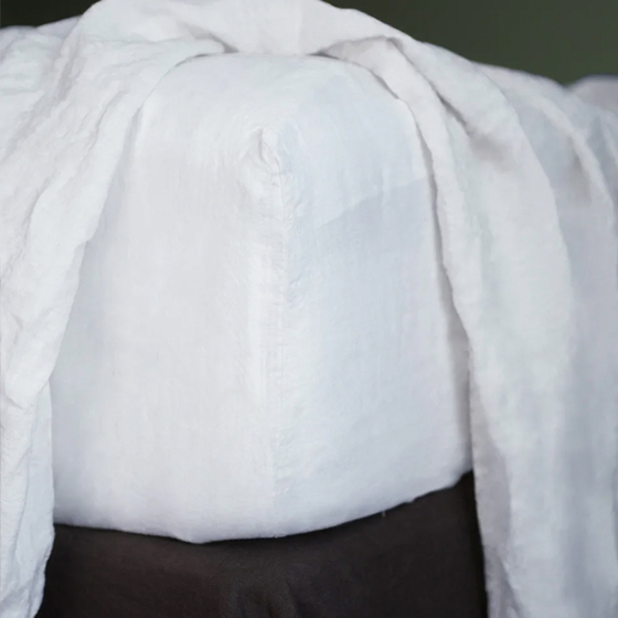 Pure Flax Linen fitted sheet